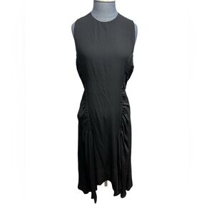 A.L.C  Marcus Ruched Panel dress black